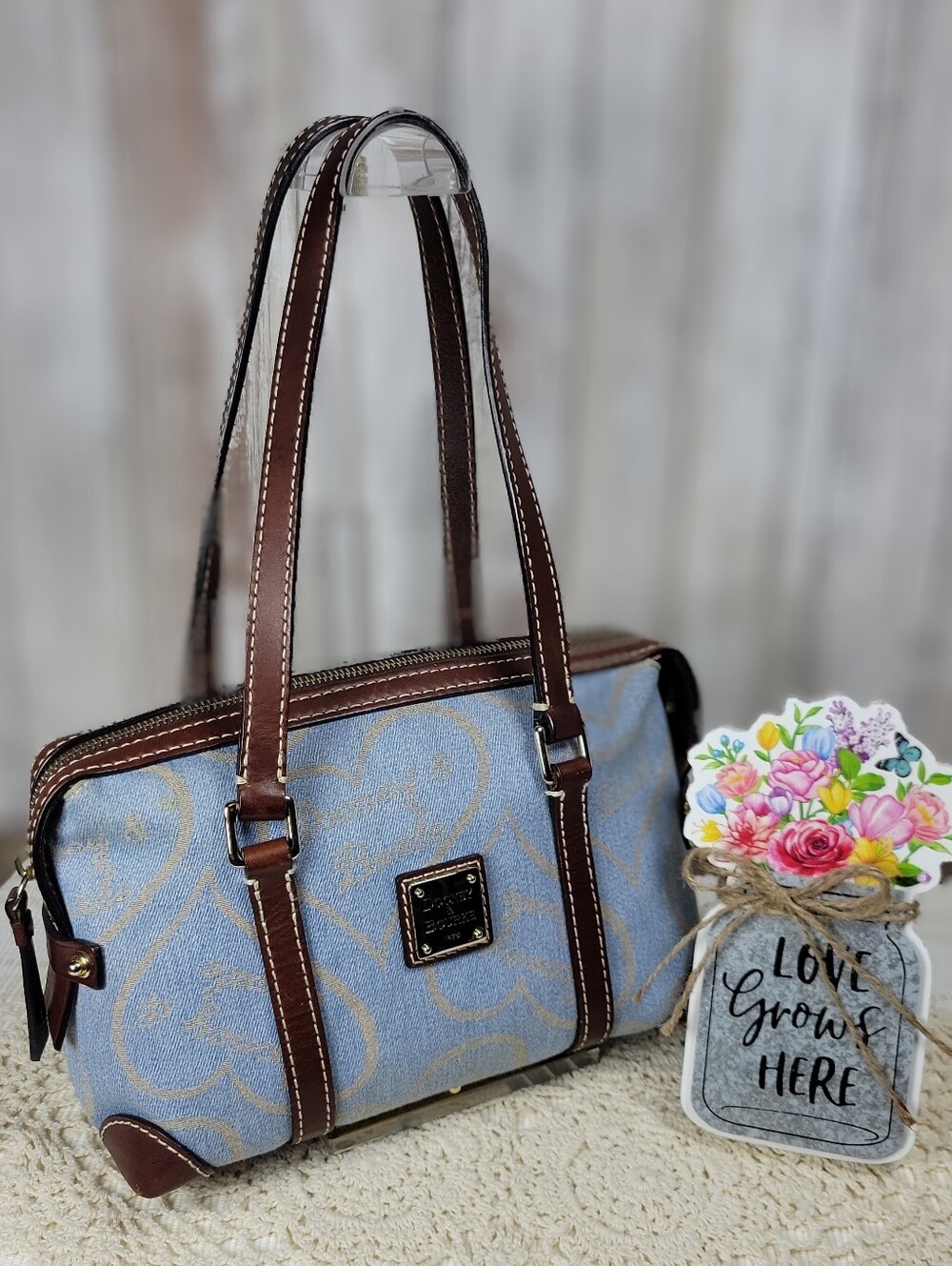 Dooney & Bourke Denim Mini Satchel